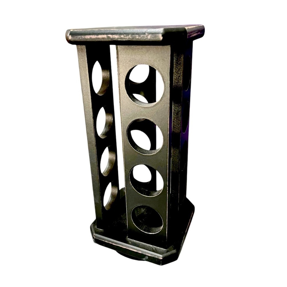 Kirklands  Wood Coffee Pod Holder Black